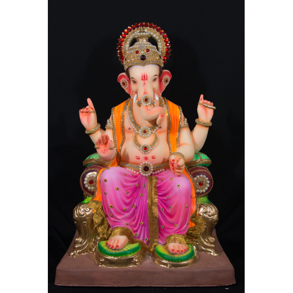LalBaug Raja Without Prabhva