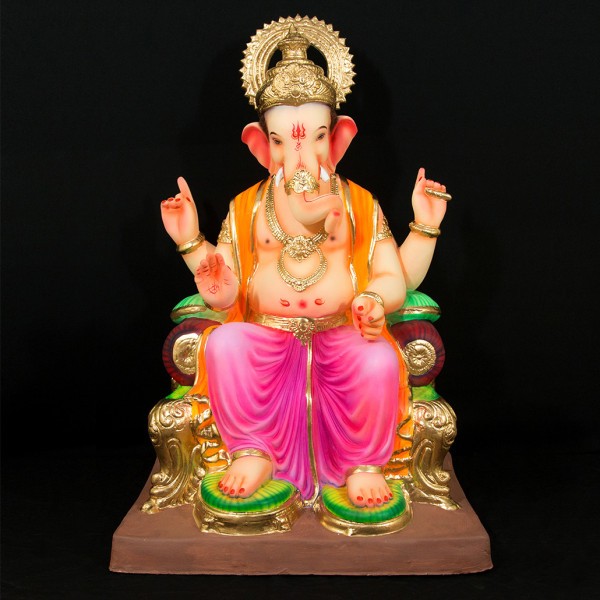 LalBaug Raja Without Prabhval